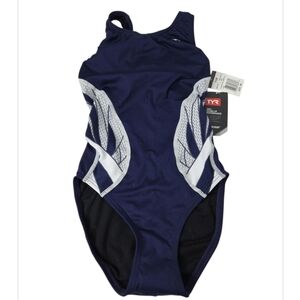 TYR Women's/Teen Girl Phoenix Maxfit Swimsuit Size 28 NWT